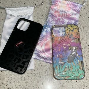 Two Lightly used Loopy (Left) cases.